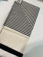 The Geometric Satin Scarf