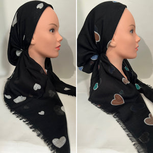 The Heart Pre-Tied Scarf