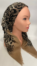 The Leopard Cotton Scarf
