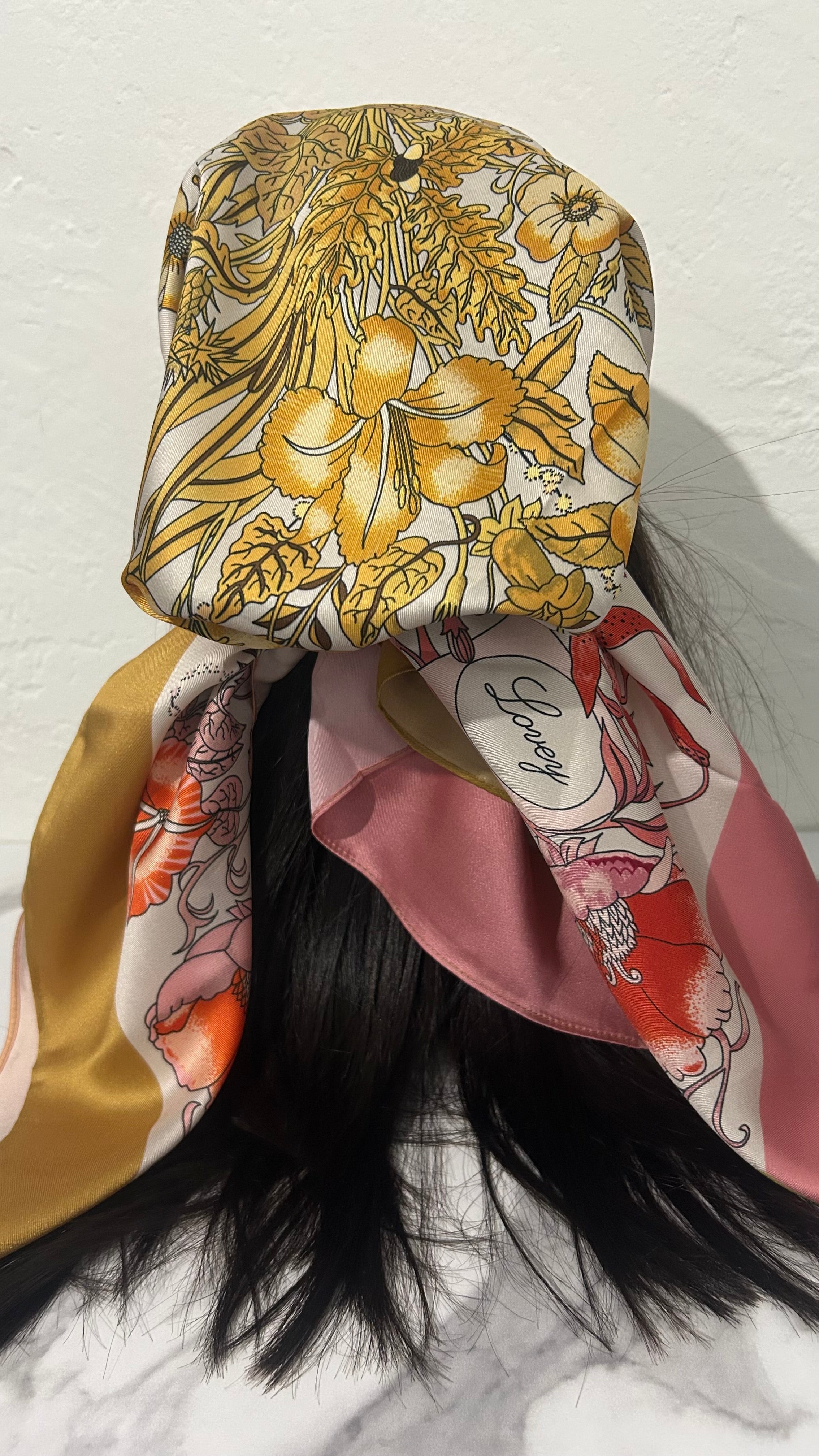 The Autumn Elegance SILK Scarf