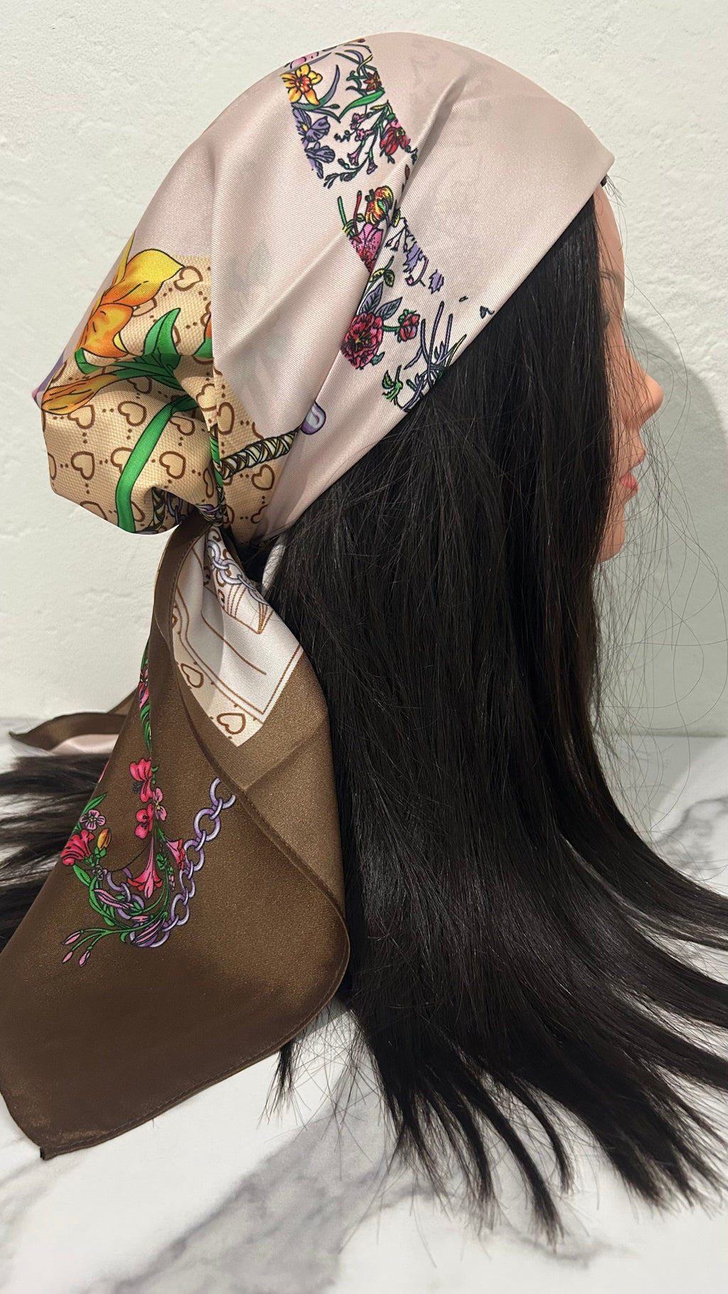 The Luxury Garden SILK Scarf