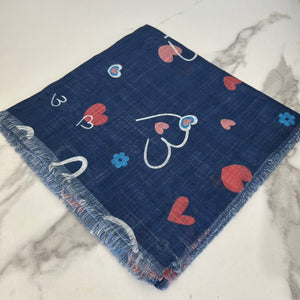 The Floral Heart Scarf