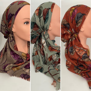 The Autumn Pre-Tied Scarf