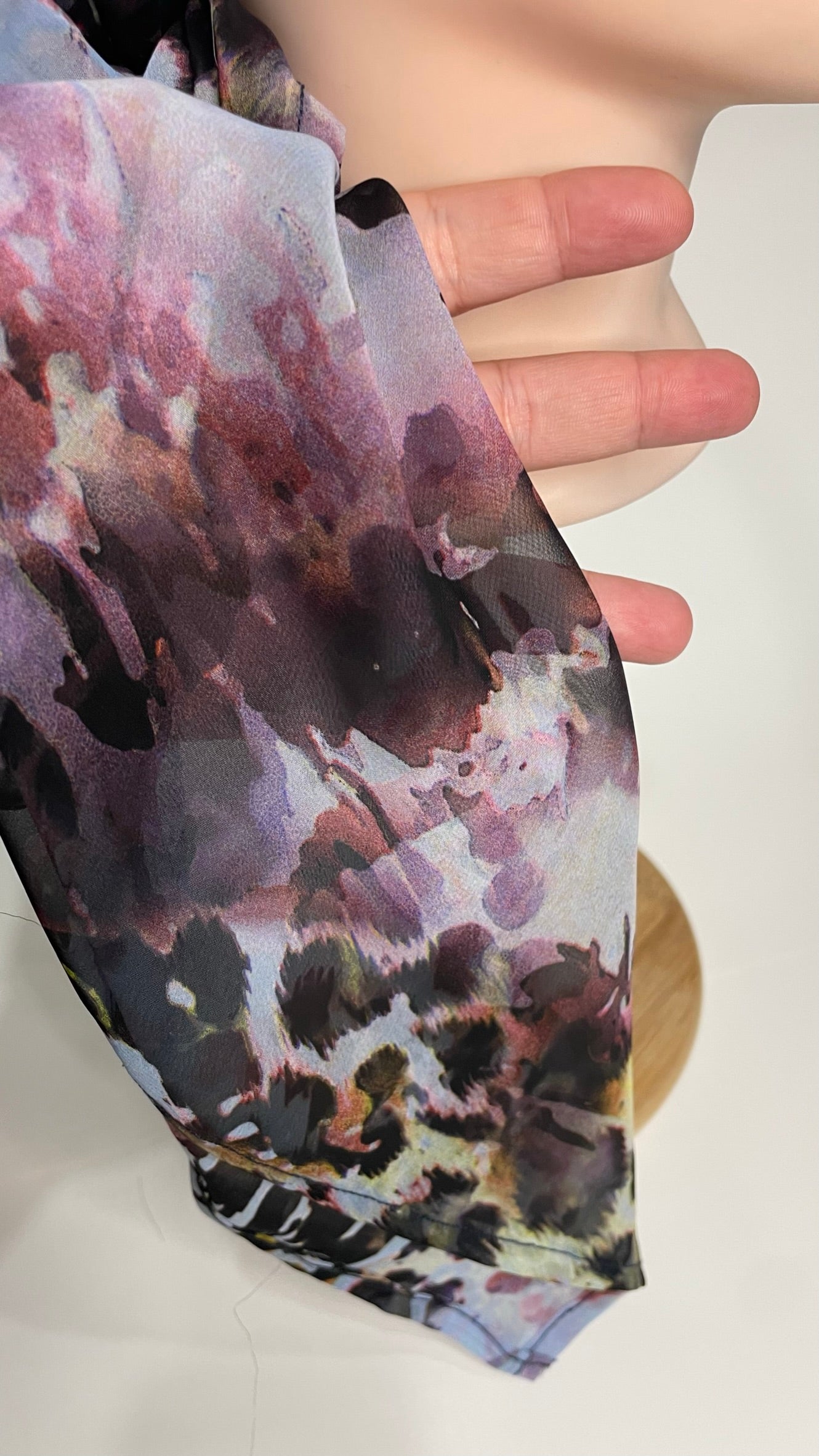 The Cheetah Chiffon Scarf