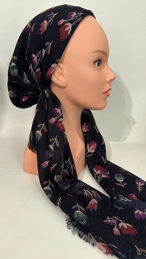 The Tulip Delight Pre-Tied Scarf