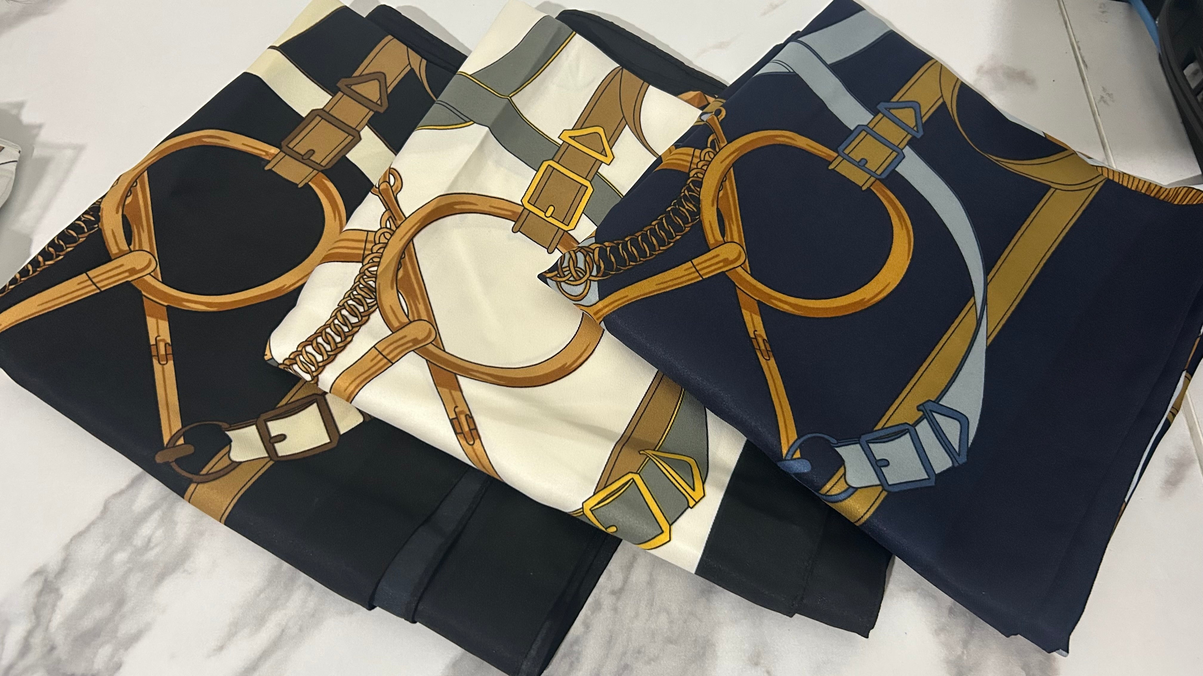 The Versailles Satin Scarf