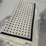 The Polka Grace Satin Scarf