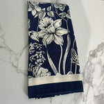 The Midnight Garden Satin Scarf