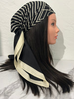 The Geometric Satin Scarf