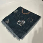 The Leopard Love Cotton Scarf