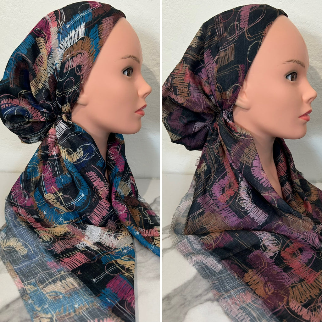 The Chroma Pre-Tied Scarf