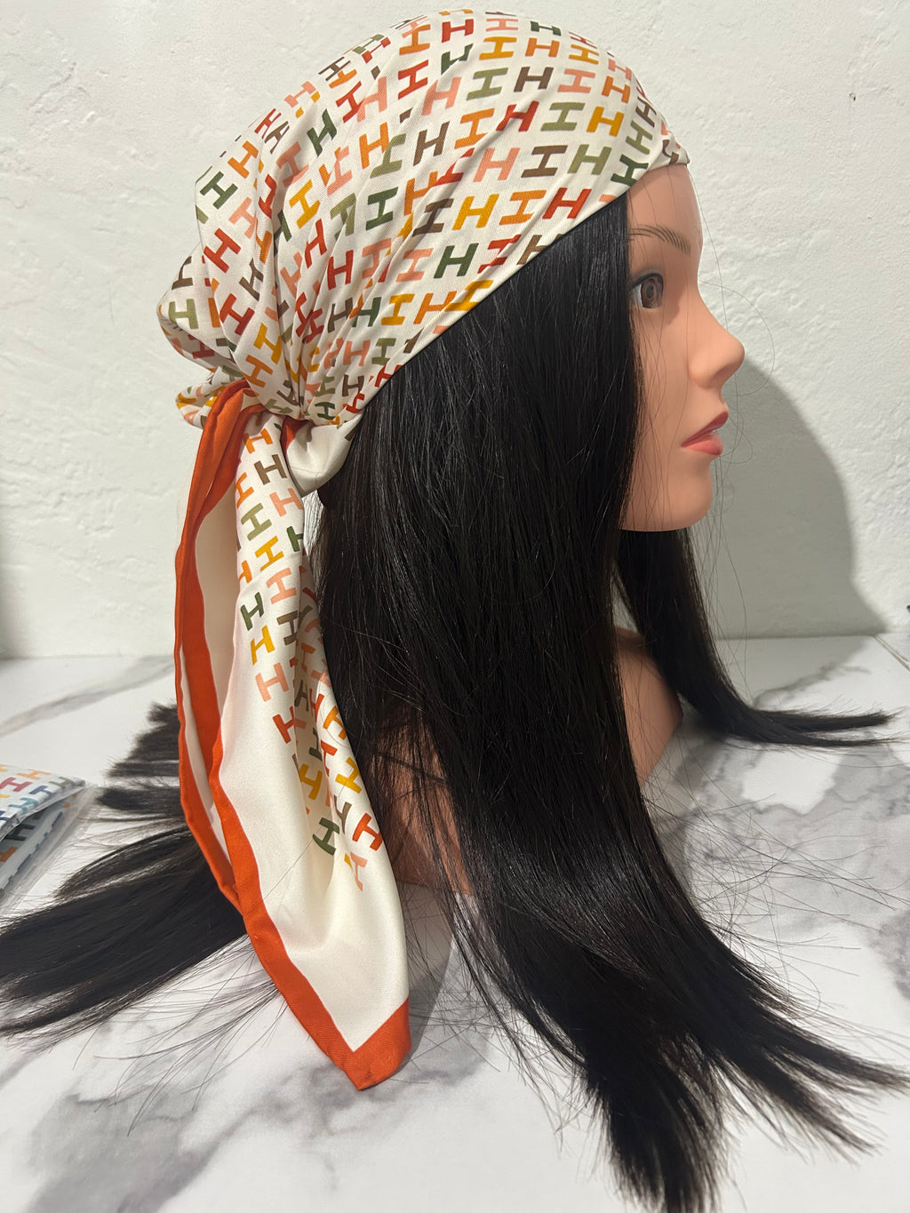 The H SILK Scarf