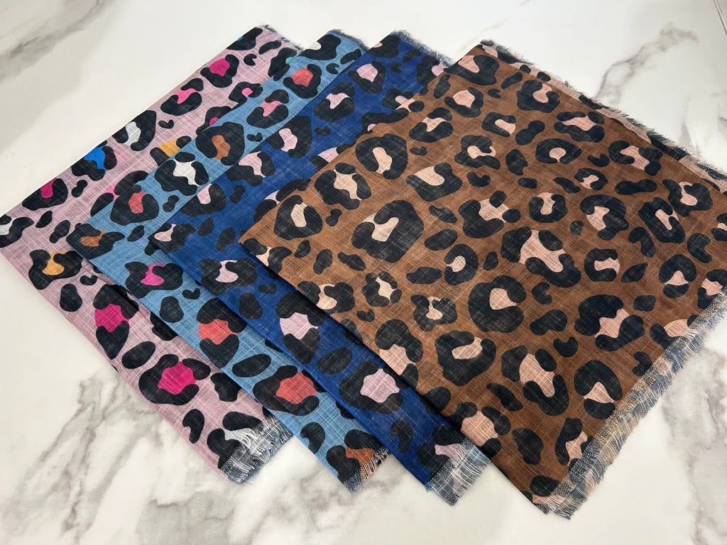 The Ombre Leopard Scarf