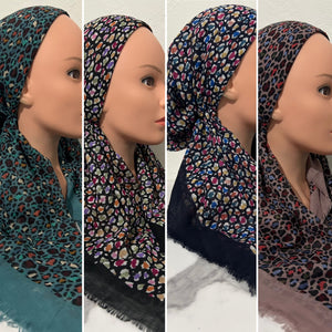 The Color Me Pretty Pre-Tied Scarf