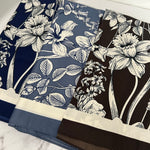 The Midnight Garden Satin Scarf