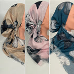 The Ombre Monarch Pre-tied Scarf
