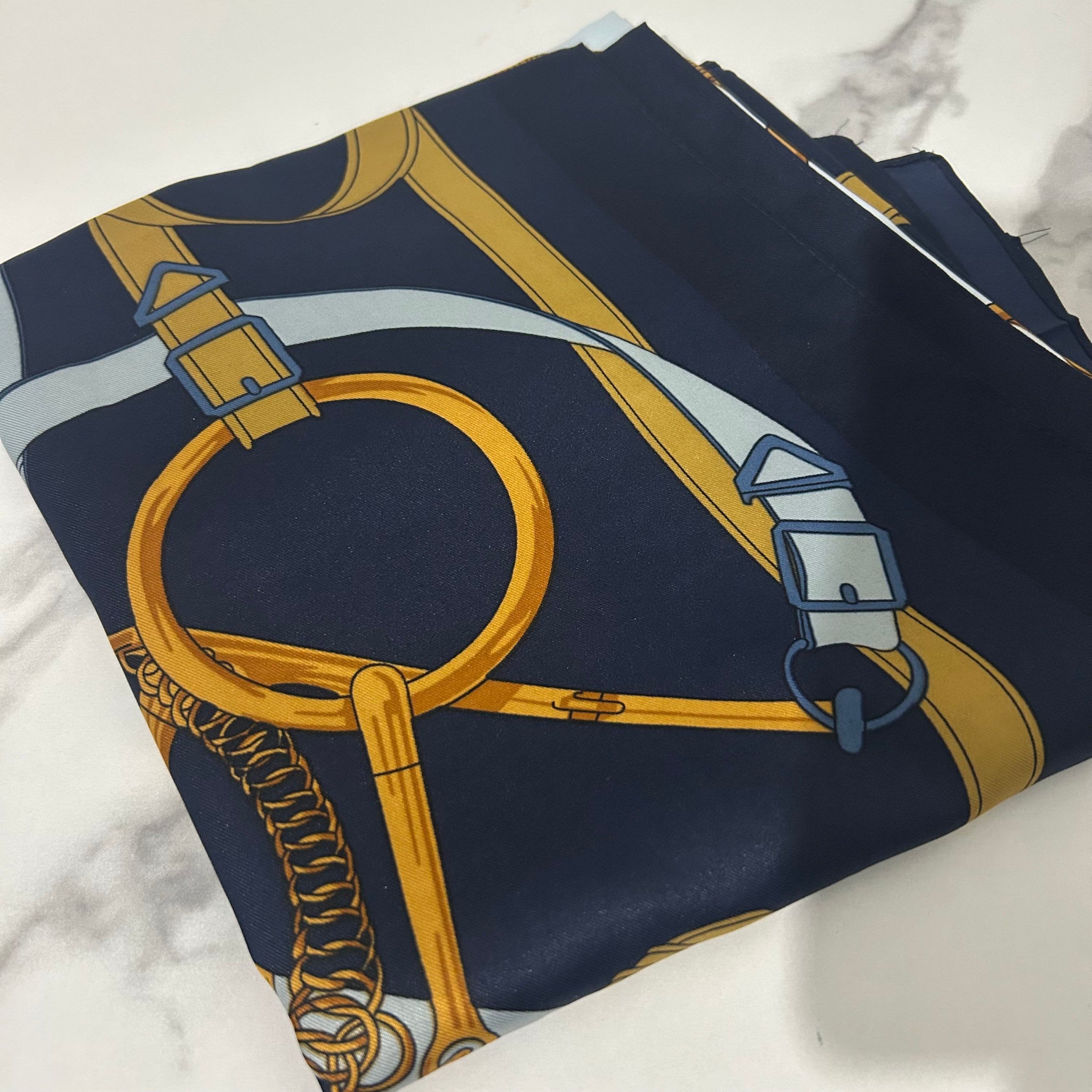 The Versailles Satin Scarf