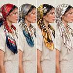 The Santorini Satin Scarf