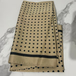 The Polka Grace Satin Scarf