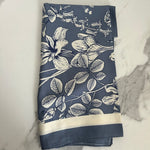 The Midnight Garden Satin Scarf