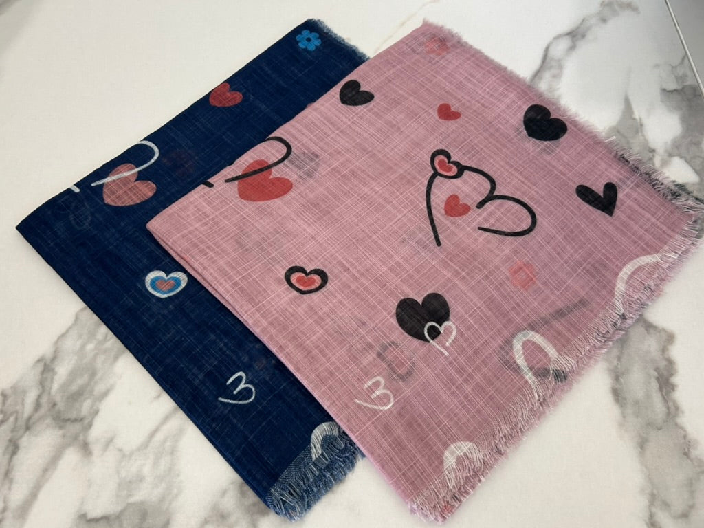 The Floral Heart Scarf