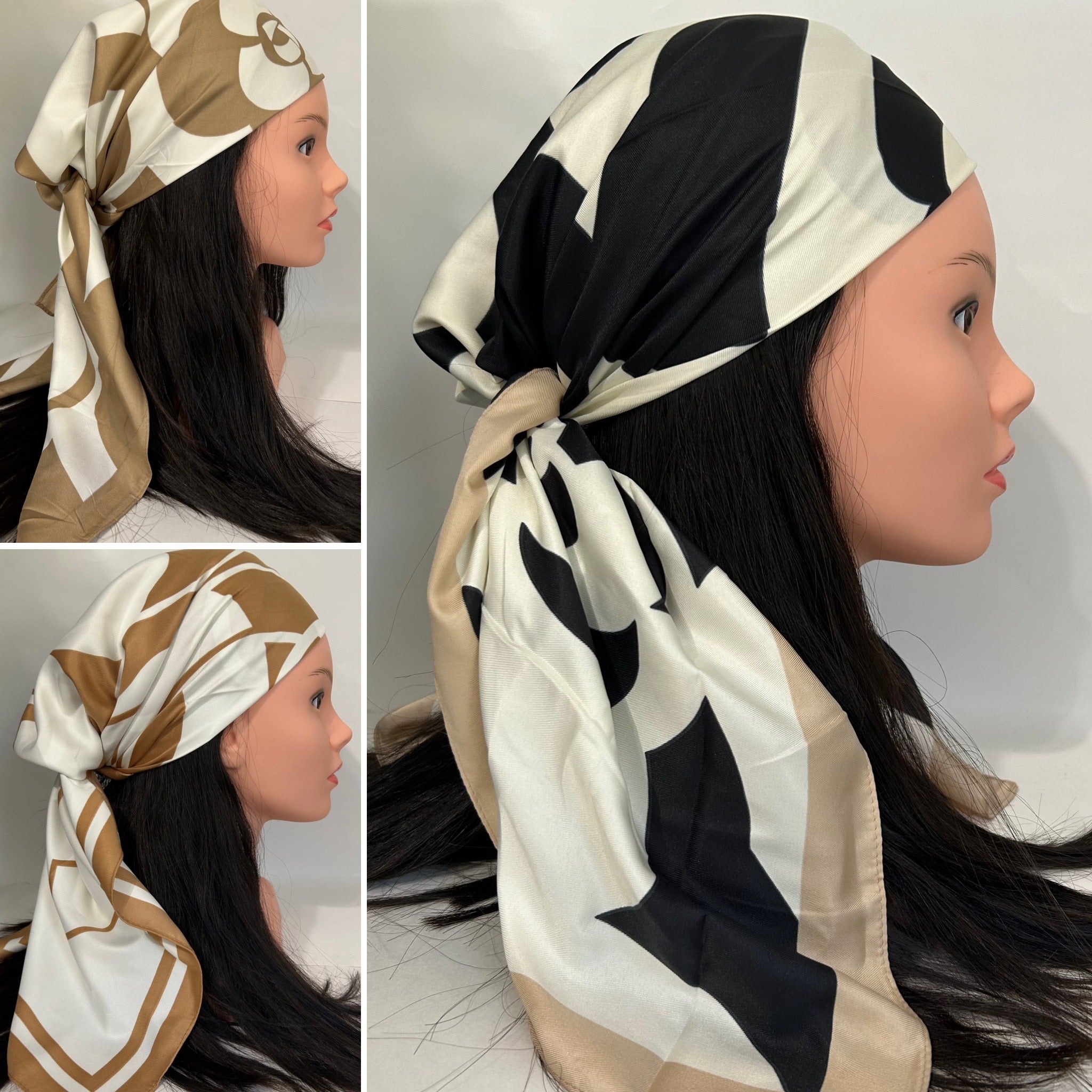 The Garden Grace Satin Scarf