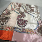 The Carriage Charm Satin Scarf