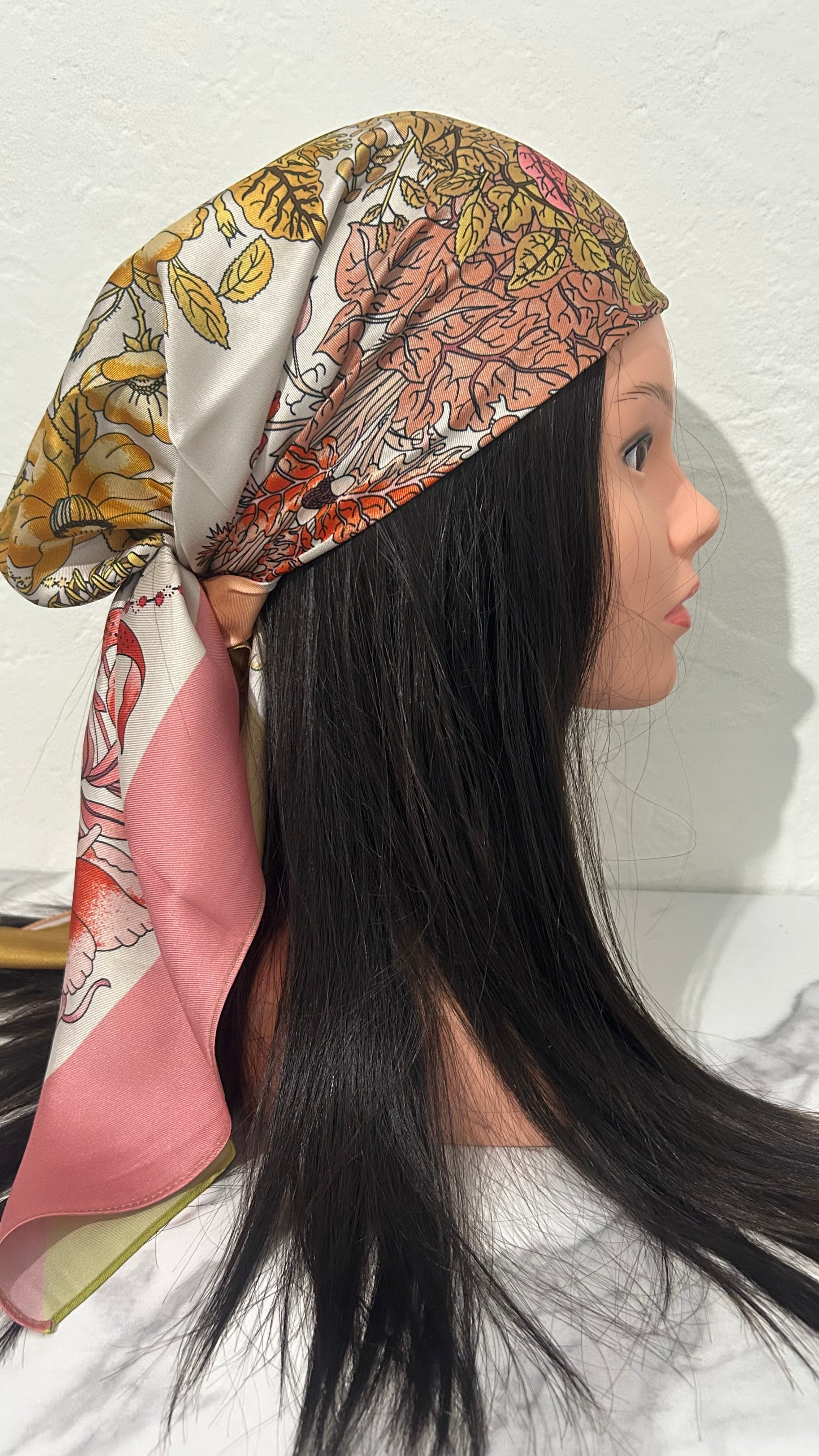 The Autumn Elegance SILK Scarf