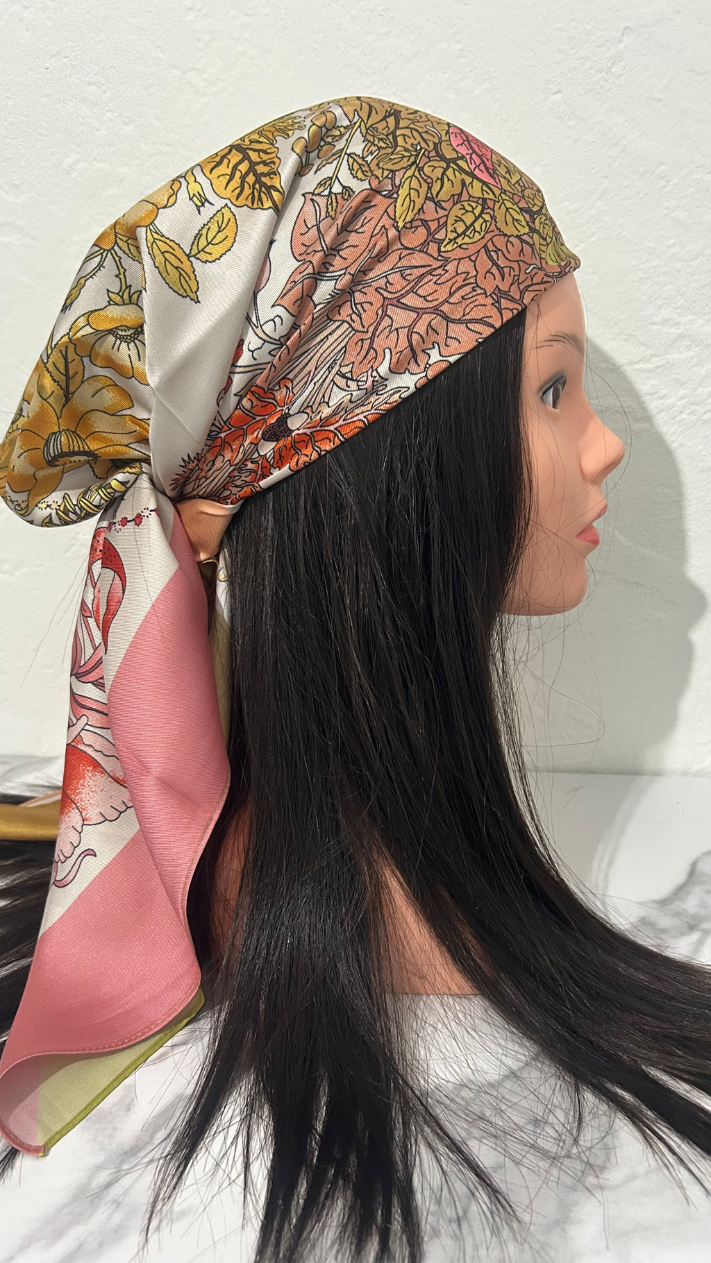 The Autumn Elegance SILK Scarf