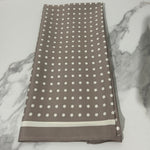 The Polka Grace Satin Scarf