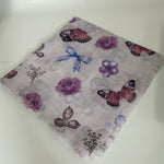 The Flutterbow Rose Scarf