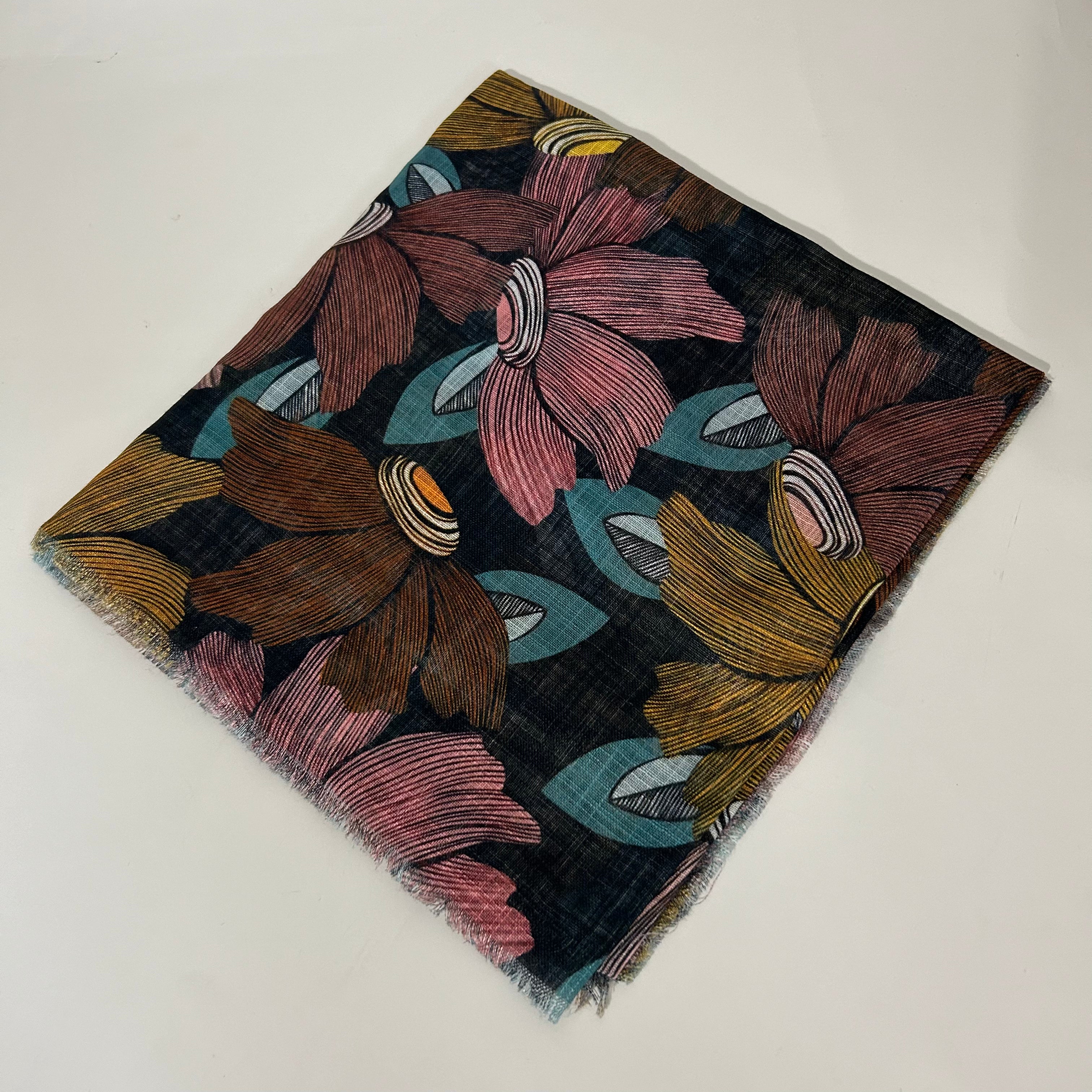 The Lush Leaves Scarf