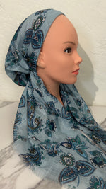 Paisley Pre-tied Scarf