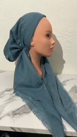 Solid Cotton Pre-tied-lightweight