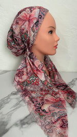 The Abstract Bow Pre-tied Scarf