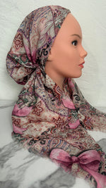 The Abstract Bow Pre-tied Scarf
