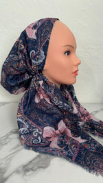 The Abstract Bow Pre-tied Scarf