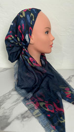 The Azure Pre-Tied Scarf