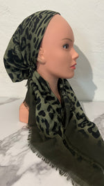 The Lightweight Cheetah Pre-Tied Scarf