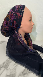 The Midnight Garden Pre-Tied Scarf