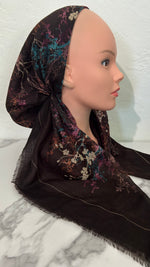 The Midnight Garden Pre-Tied Scarf
