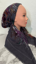 The Midnight Garden Pre-Tied Scarf