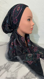 The Paisley Botanical Pre-Tied Scarf