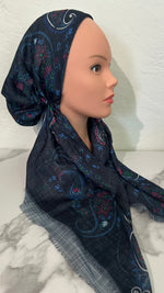 The Paisley Botanical Pre-Tied Scarf