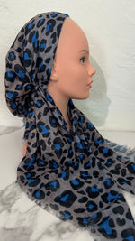 The Leopard Pre-Tied Scarf