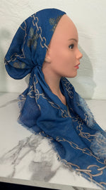The Ombre Beehive Pre-Tied Scarf