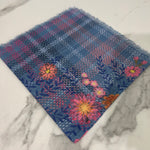 The Plaid Floral Scarf
