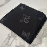 The Butterfly Solid Fabric Scarf
