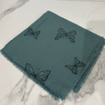 The Butterfly Solid Fabric Scarf