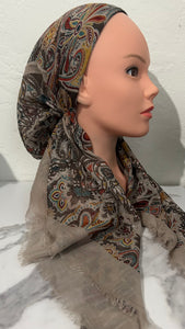 The Paisley Muse Pre-Tied Scarf